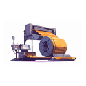 Delta Rubber Sheet Extruder Machine