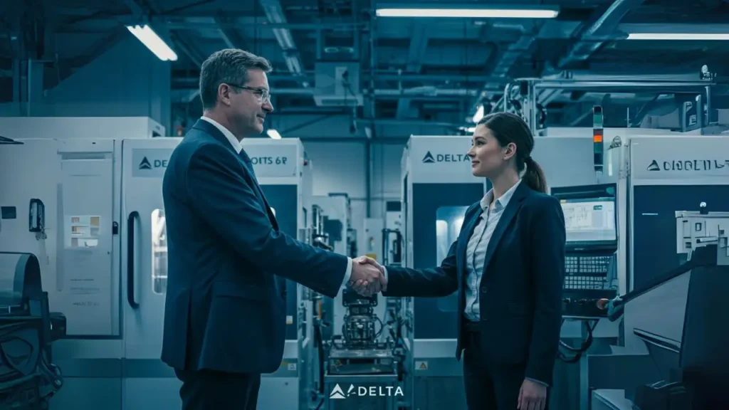 How to Choose the Right Delta Dealer in Bangalore 7 Technician testing Delta PLC and VFD compatibility in a demo center