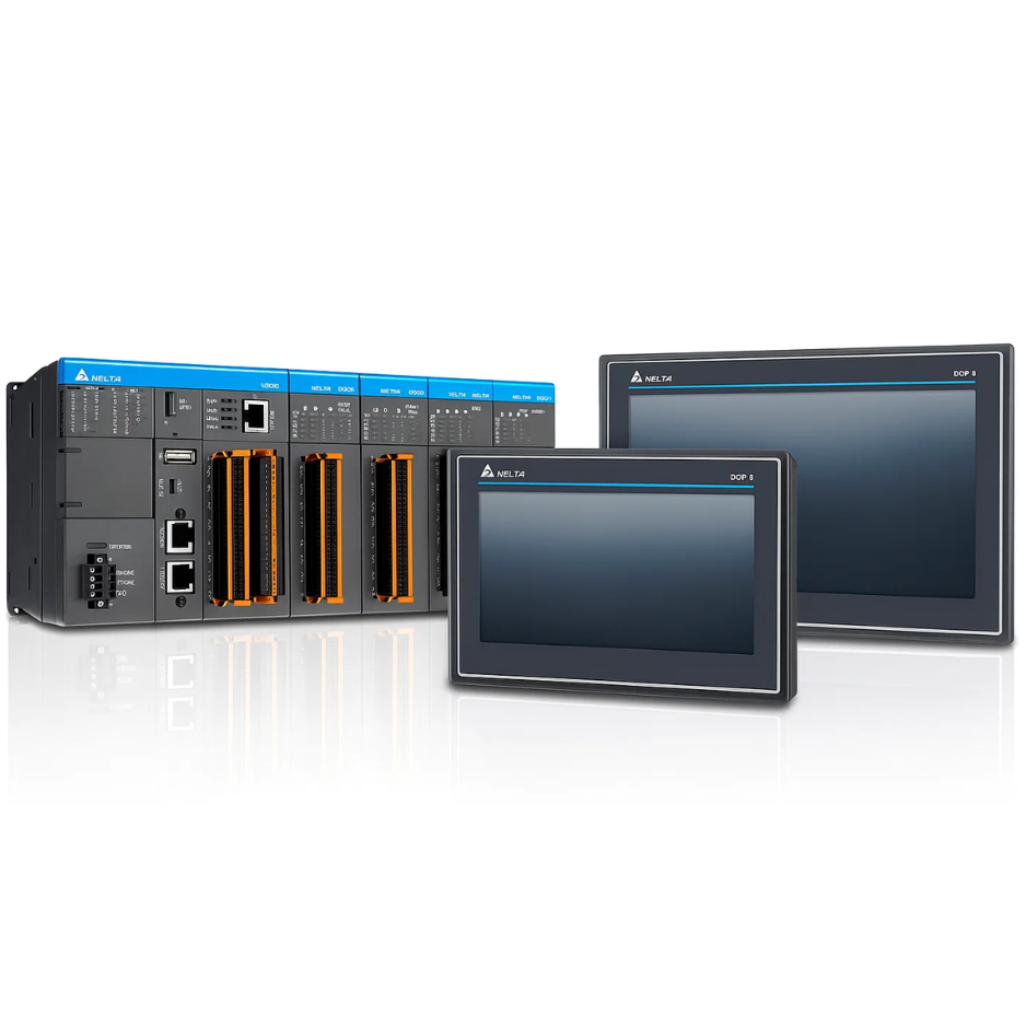 Delta AS200-Series PLC & DOP-100 Series HMI