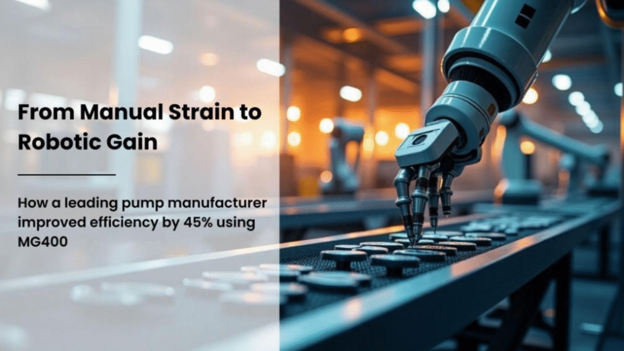 Collaborative Robot (Cobot) Transforms Pump Manufacturing Efficiency