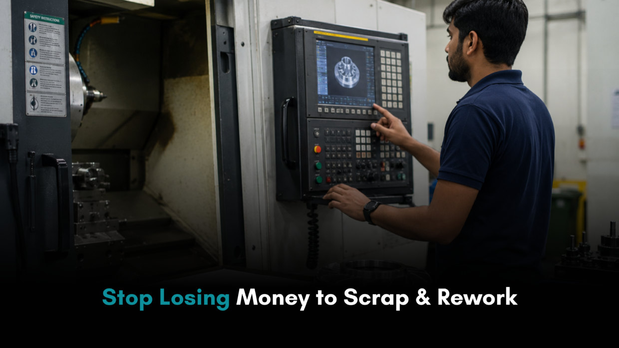 dvanced CNC controller helping manufacturers improve machining accuracy and reduce scrap and rework.